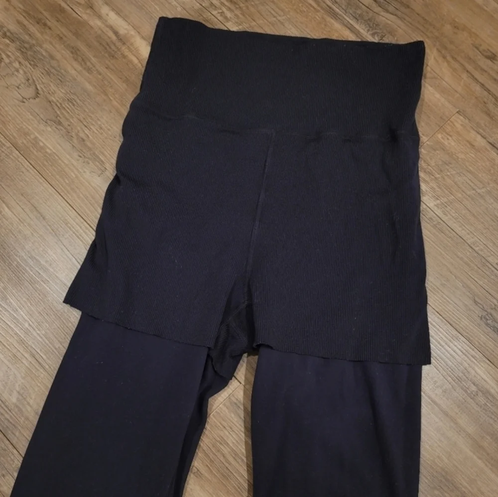 Nike Womens Yoga Luxe Layered 7/8 Leggings Tight Size Small